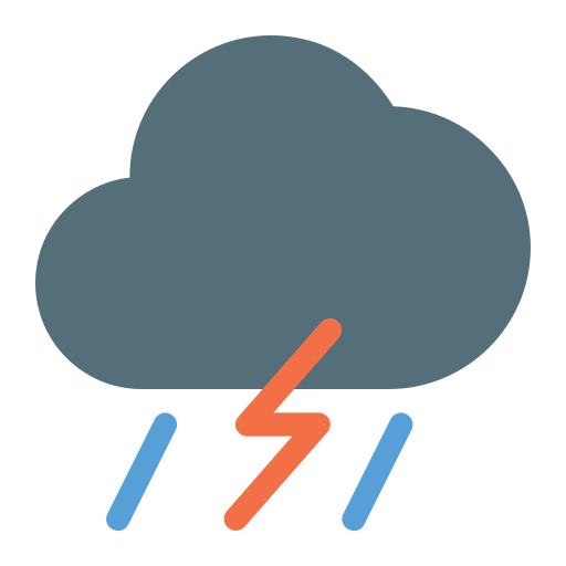 Thunderstorm free icon Thunderstorm free icon