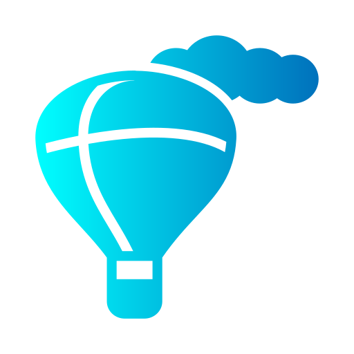 Hot air balloon free icon Hot air balloon free icon