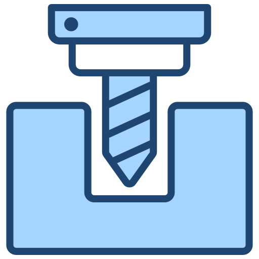 Drilling free icon