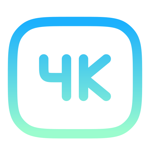 4k icono gratis