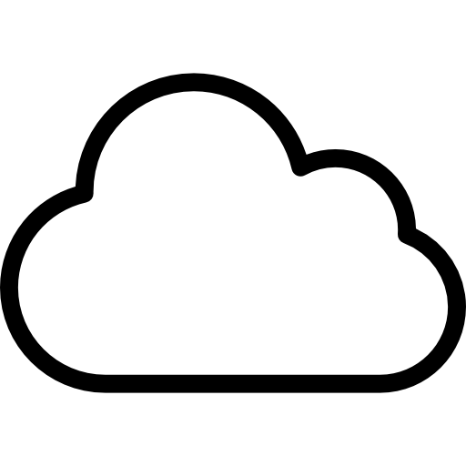 Cloud - Free weather icons