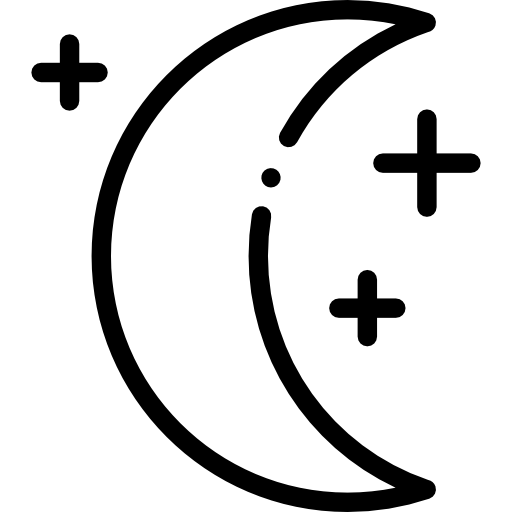 fases de la luna icono gratis