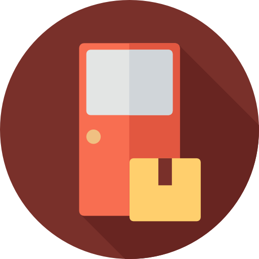 entrega icono gratis