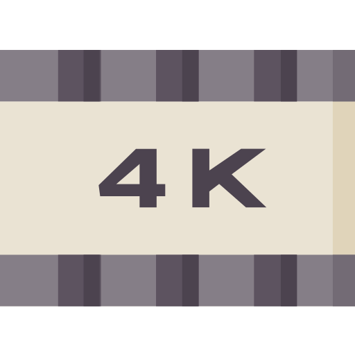 4k grátis ícone 4k grátis ícone