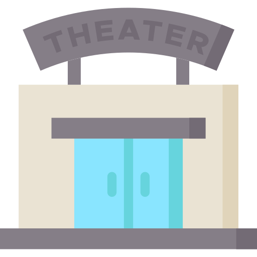 극장 무료 아이콘 극장 무료 아이콘