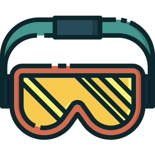 des lunettes de protection Icône gratuit des lunettes de protection Icône gratuit