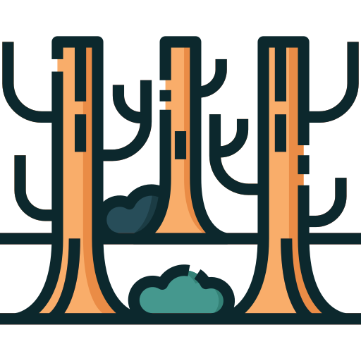 Bosque icono gratis