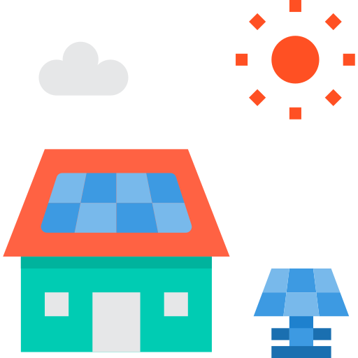 Energia solar grátis ícone Energia solar grátis ícone