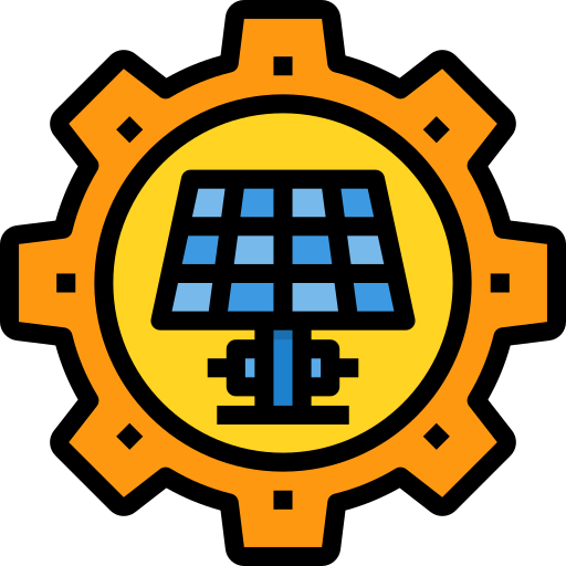 Energia solar grátis ícone Energia solar grátis ícone