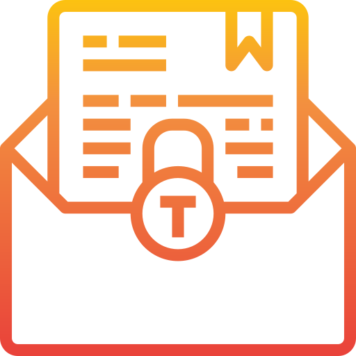 email confidentiel Icône gratuit