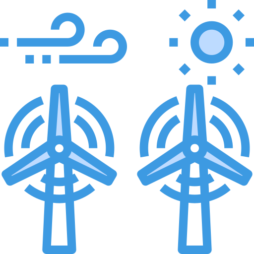 Energia eólica grátis ícone Energia eólica grátis ícone