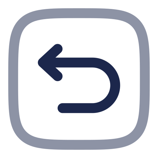 giro en u icono gratis