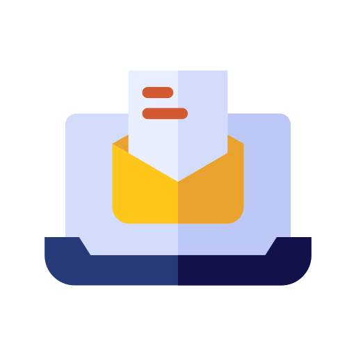 correos electrónicos icono gratis