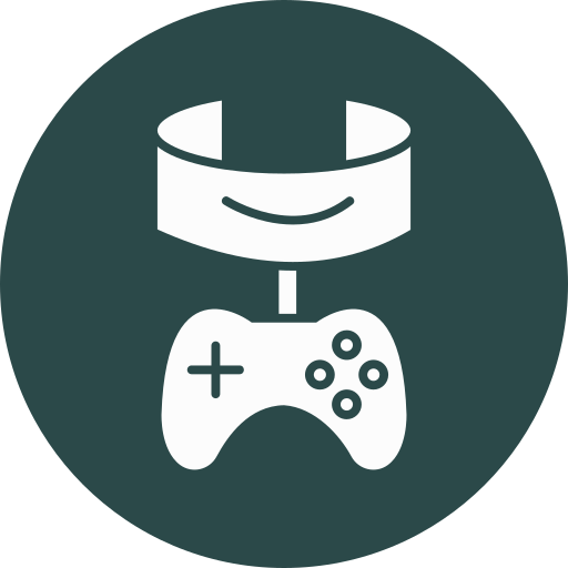juegos de realidad virtual icono gratis