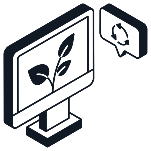 análisis ecológico icono gratis