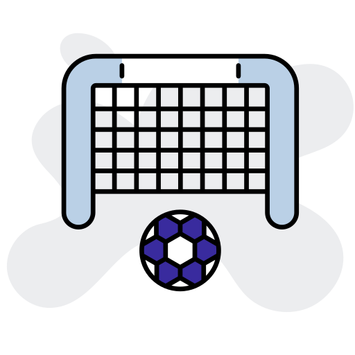 portería de fútbol icono gratis