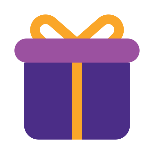 caja de regalo icono gratis