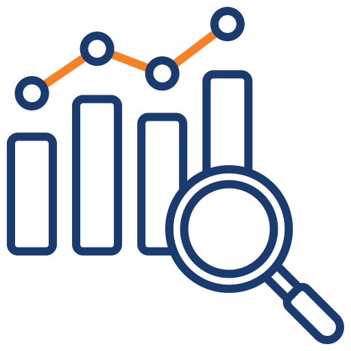 investigación empresarial icono gratis