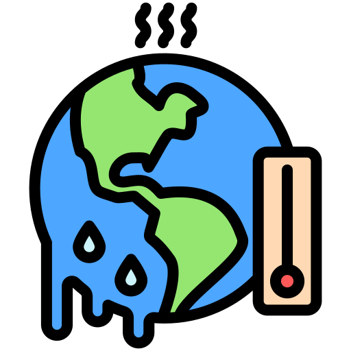 crisis climática icono gratis