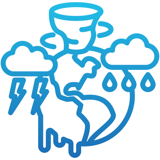 crisis climática icono gratis