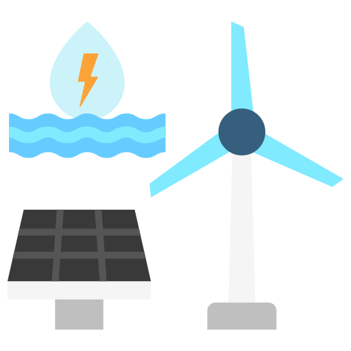 energía alternativa icono gratis