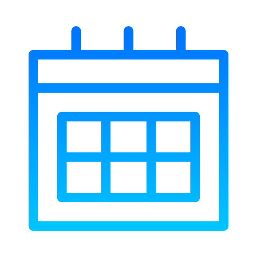 calendário grátis ícone
