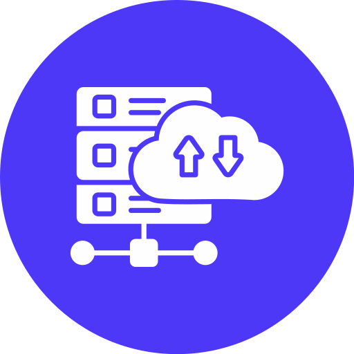 transformación de datos icono gratis