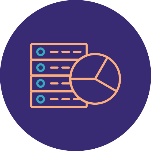 análisis de bases de datos icono gratis