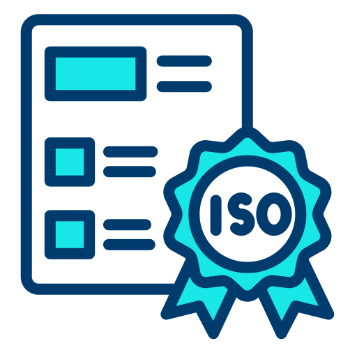 certificado iso icono gratis