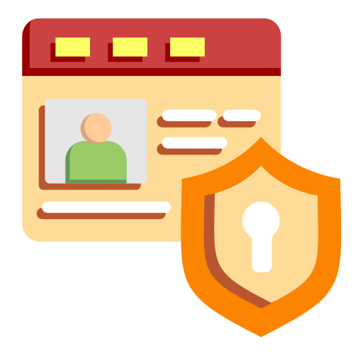 protección de datos icono gratis