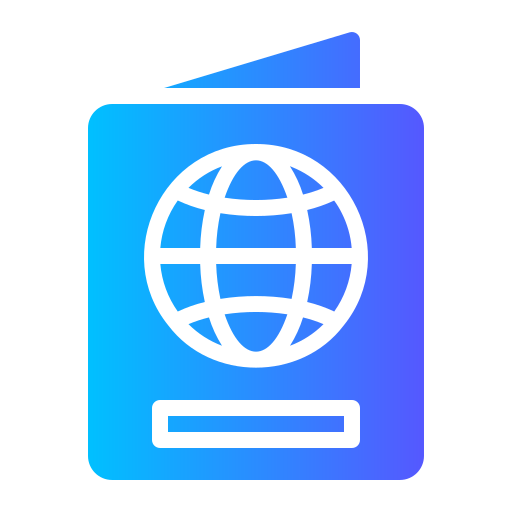 pasaporte icono gratis