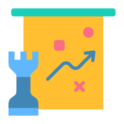 estrategia icono gratis