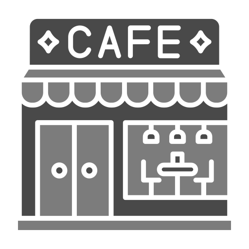 cafetería icono gratis