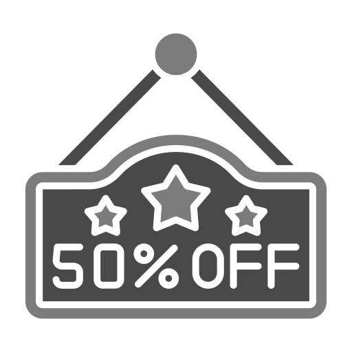 descuento icono gratis