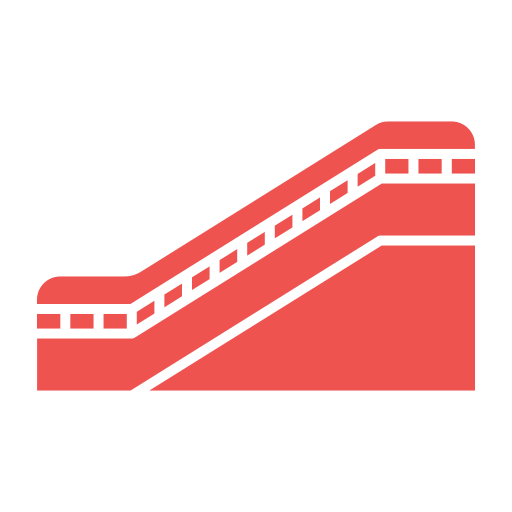 Escalators free icon