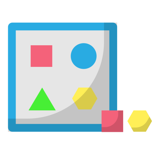 juguetes de bloques icono gratis