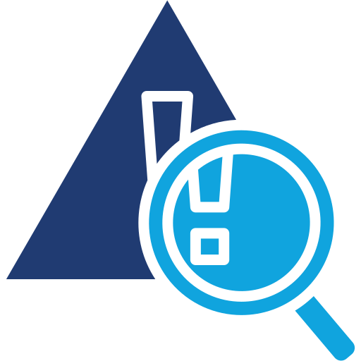 Risk analysis free icon