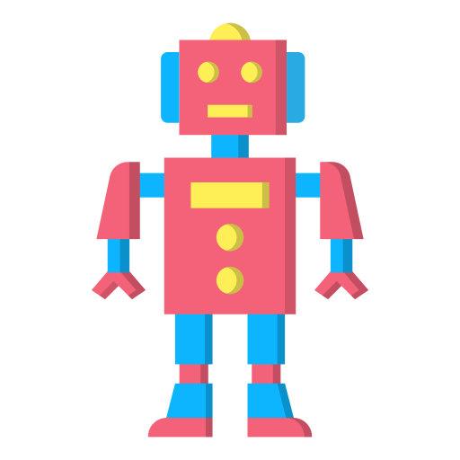 juguete robot icono gratis