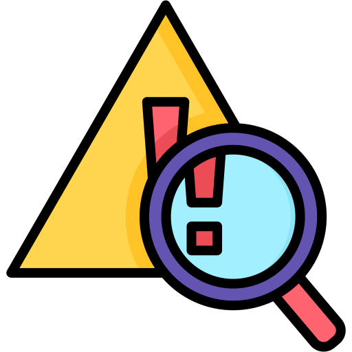 Risk analysis free icon