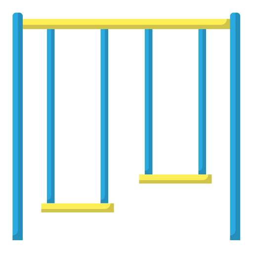 columpio de patio icono gratis