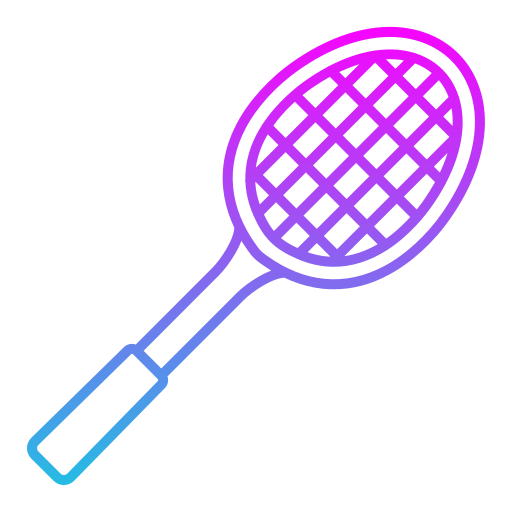 raqueta de tenis icono gratis