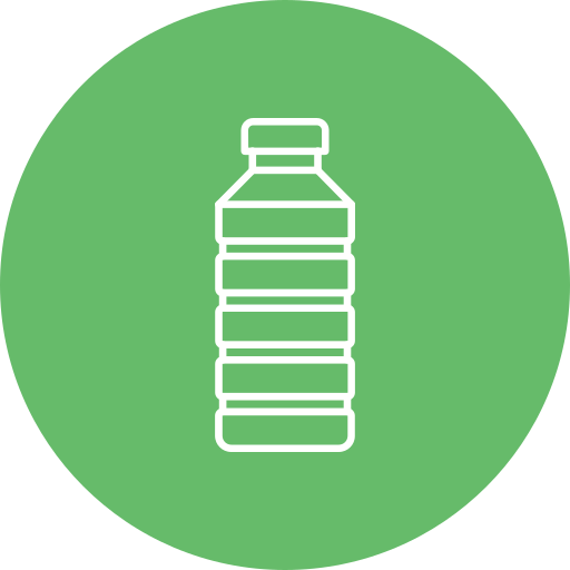 Water bottle free icon