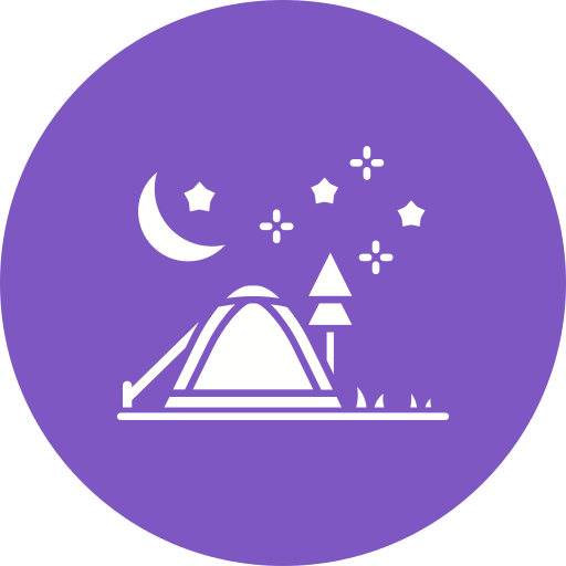 Camping free icon Camping free icon
