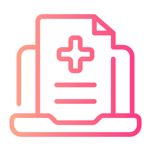 historial médico icono gratis