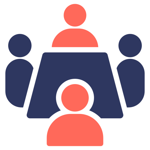 reunión icono gratis