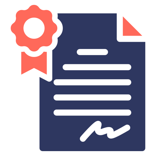 Сертификат бесплатно иконка Сертификат бесплатно иконка