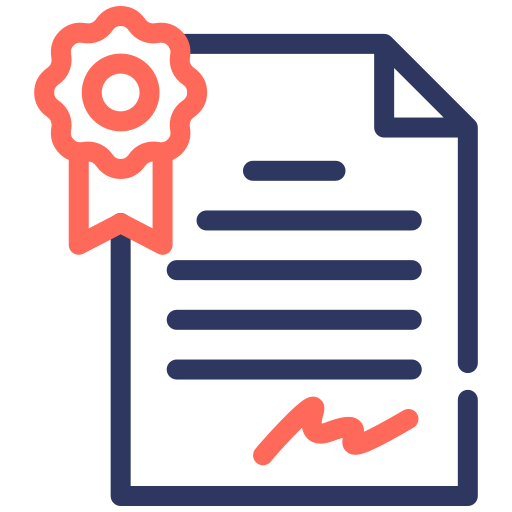 Сертификат бесплатно иконка Сертификат бесплатно иконка