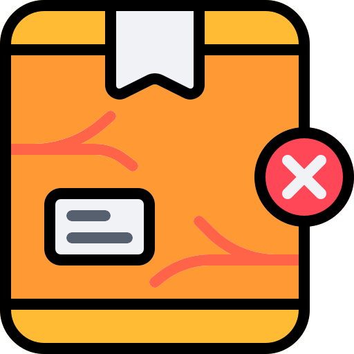 Broken box free icon Broken box free icon