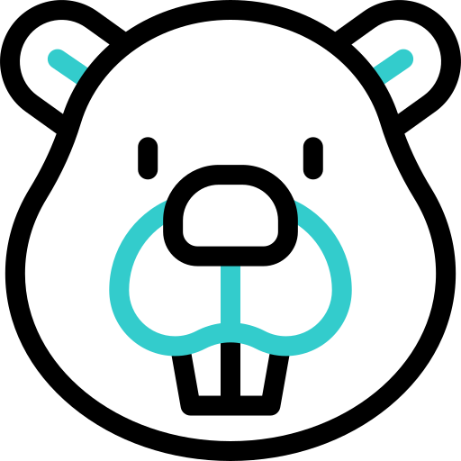 castor grátis ícone