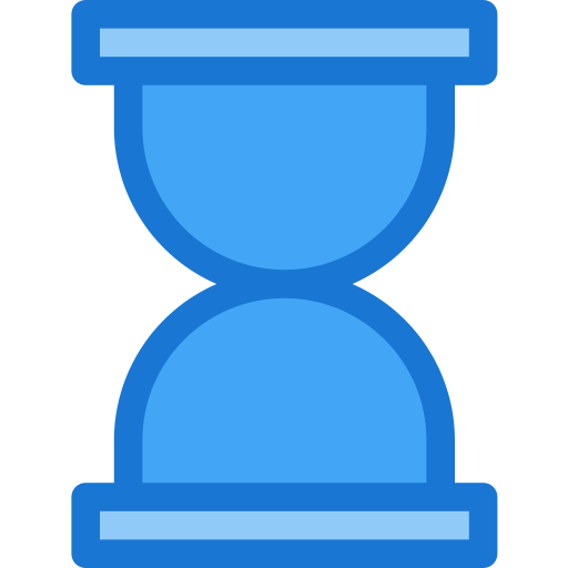 Reloj de arena icono gratis